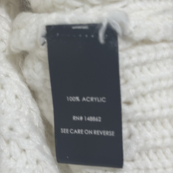 Torrid White Cable Knit Sweater - Picture 6 of 6